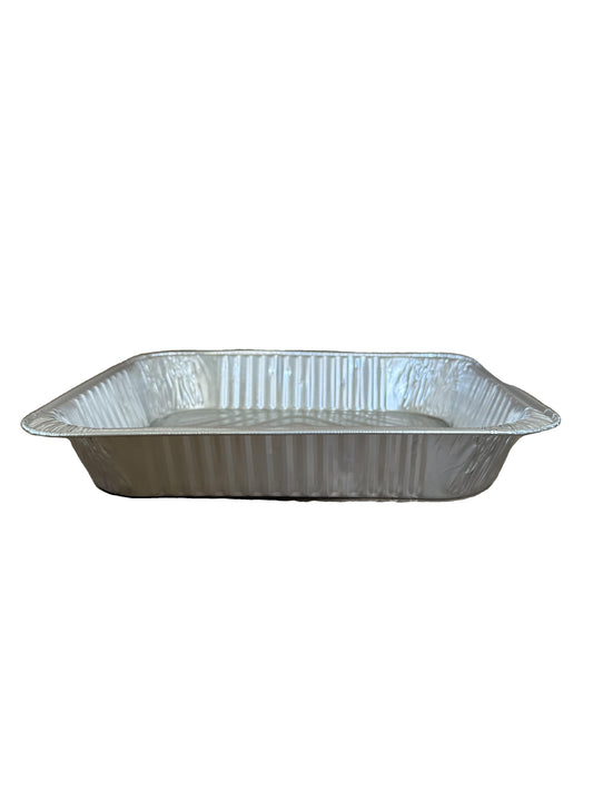 Half Size Medium Aluminum Foil Steam Pan - 100ct