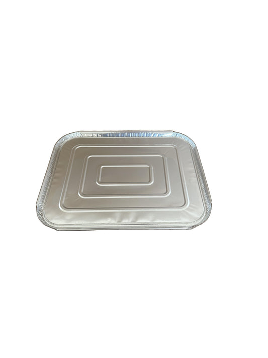 Half Size Aluminum Foil Steam Pan LID - 100ct