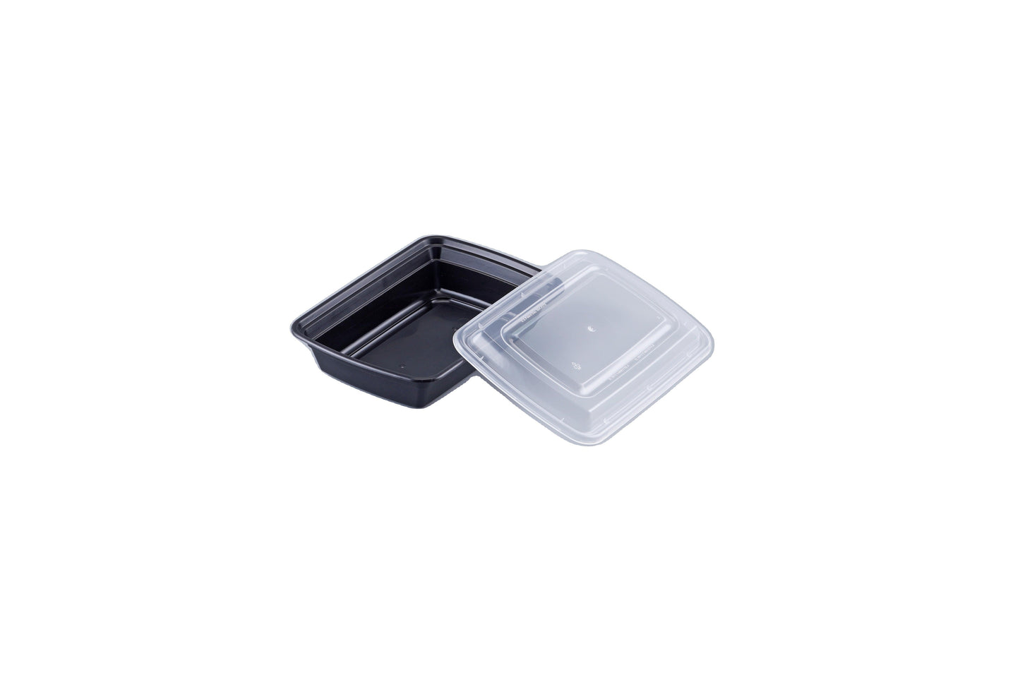 24oz Rectangular Container & Lid - 150ct