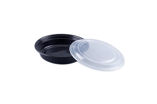 48oz Round Container & Lid - 150ct