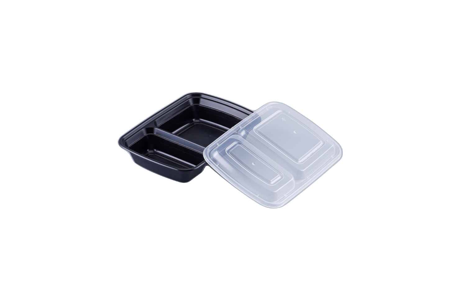 32oz 2-Comp Rectangular Container & Lid - 150ct